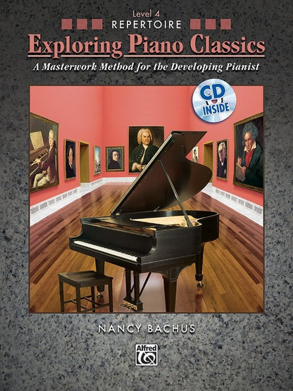 Exploring Piano Classics Rep Level 4 Book/CD