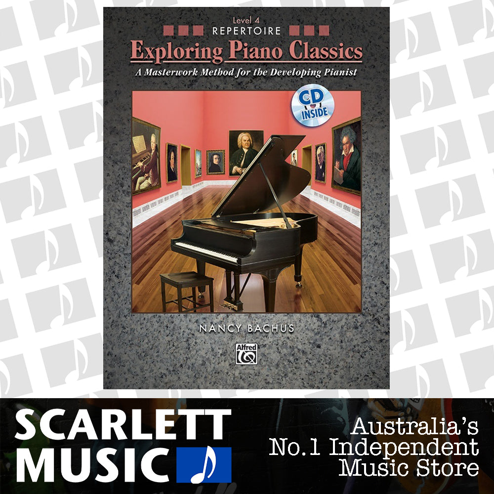 Exploring Piano Classics Rep Level 4 Book/CD — view 2