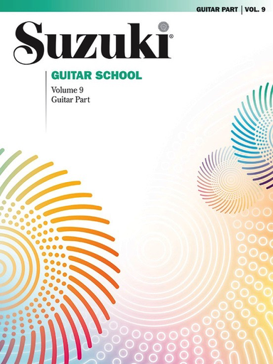 Suzuki Guitar School Volume 9 Guitar Part by Suzuki Shinichi - Alfred Music