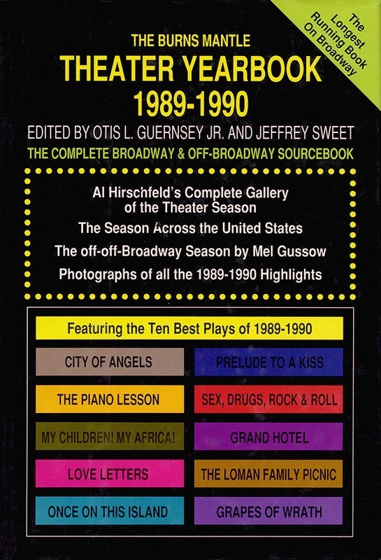 Best Plays 1989-90 Cloth