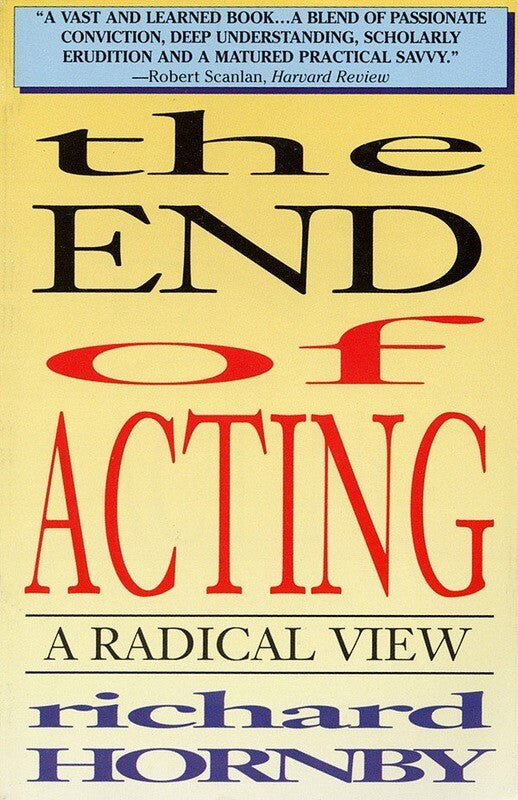 The End Of Acting Cloth