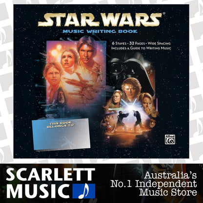 Star Wars Manuscript Book 6 Wide Stave 32 Page — view 2