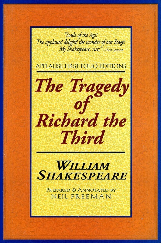 Richard Iii: Folio Text Paperback