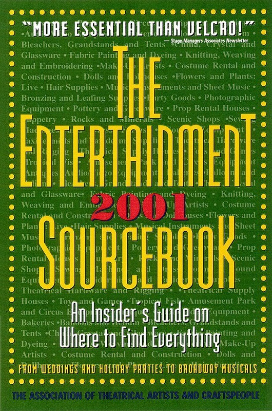 Entertainment Sourcebook 2001 Paper