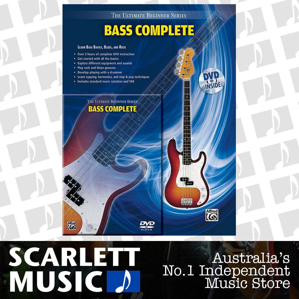 Ultimate Beginner Bass Complete Book/DVD — view 2