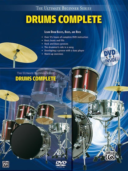 Ultimate Beginner Drums Complete Book and DVD