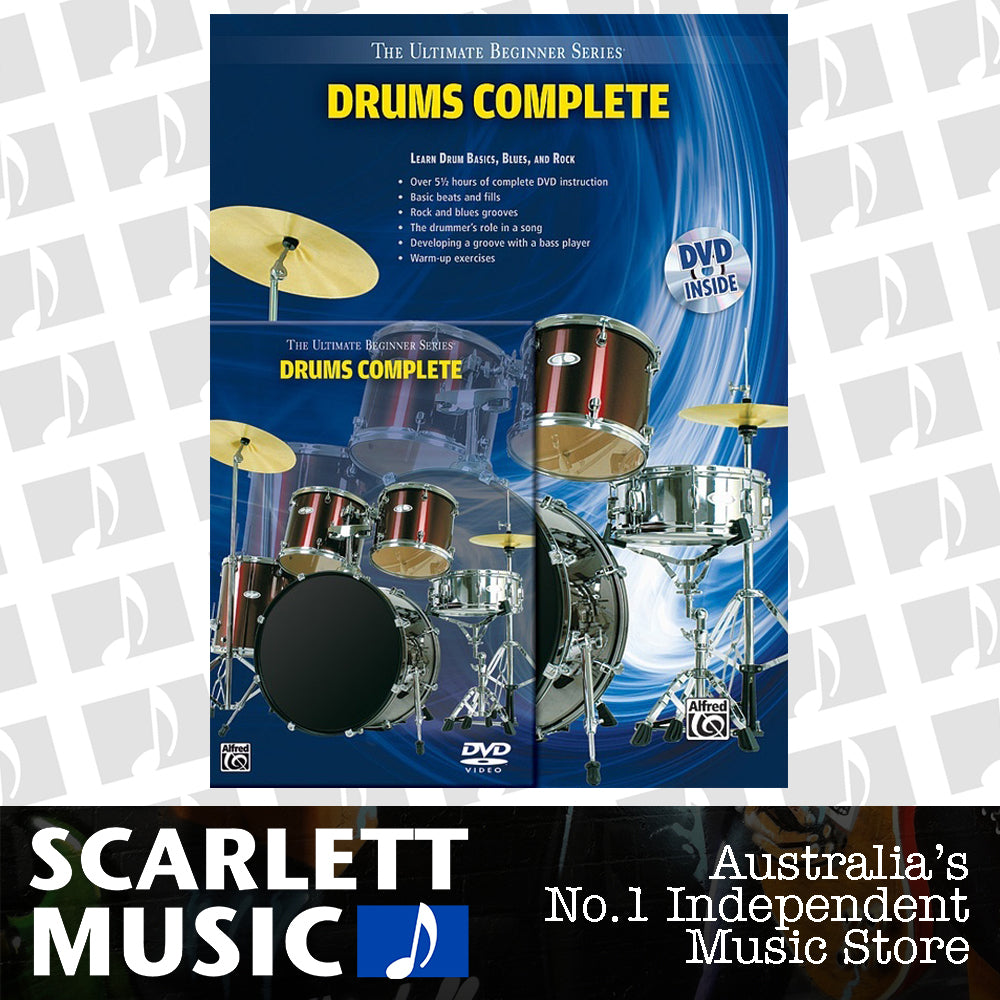 Ultimate Beginner Drums Complete Book and DVD — view 2