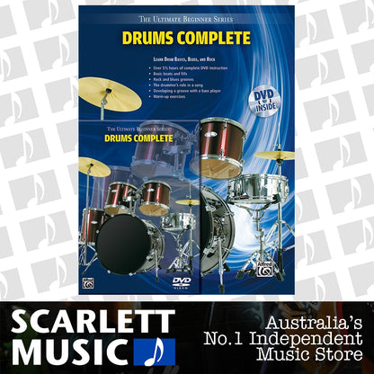 Ultimate Beginner Drums Complete Book and DVD — view 2
