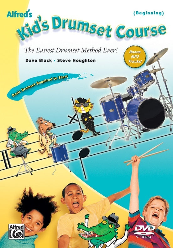 Alfreds Kids Drumset Course DVD