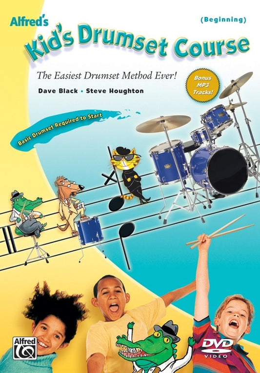 Alfreds Kids Drumset Course DVD