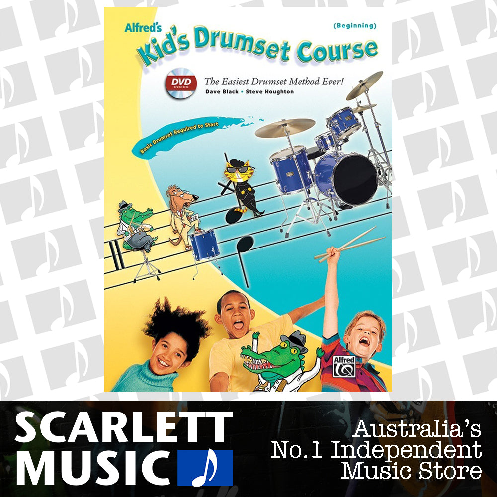 Alfreds Kids Drumset Course Book/DVD — view 2