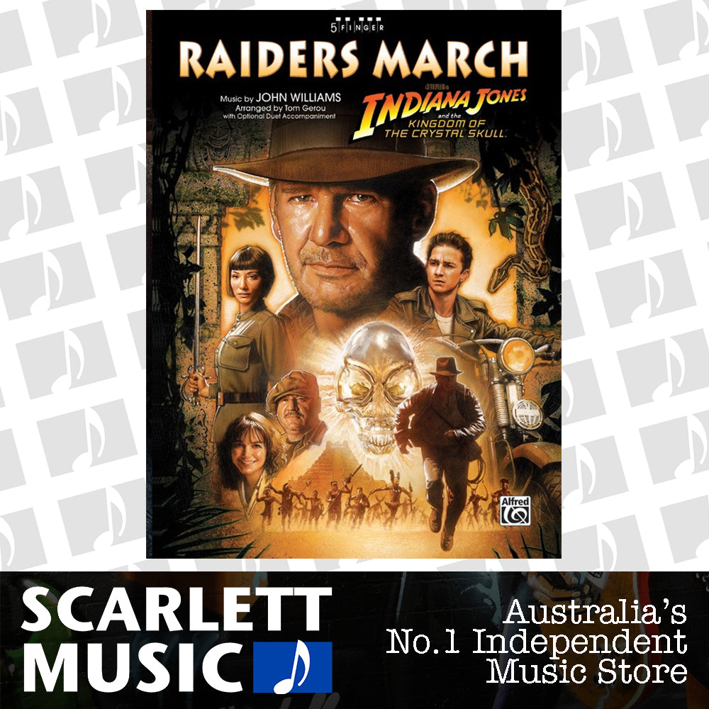 Raiders March 5-Finger Piano S/S — view 2
