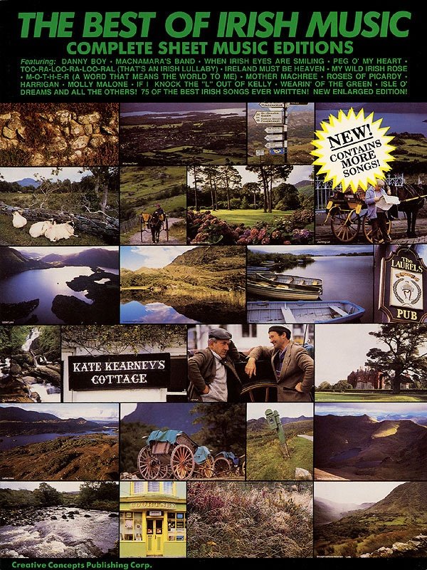 Best of Irish Music — Piano/Vocal/Guitar (Creative Concepts Complete Sheet Music Editions)