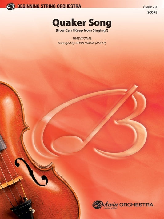 Quaker Song String Orchestra Gr 2.5