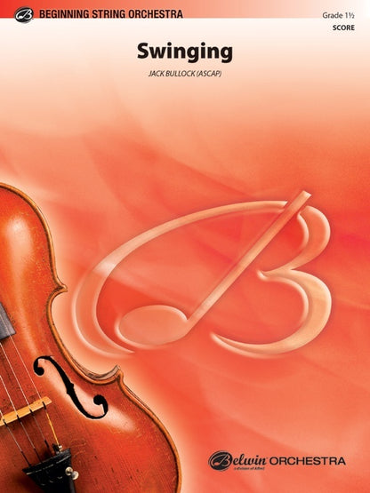 Swinging SO Grade 1.5 Conductor Score Sheet Music for String Orchestra