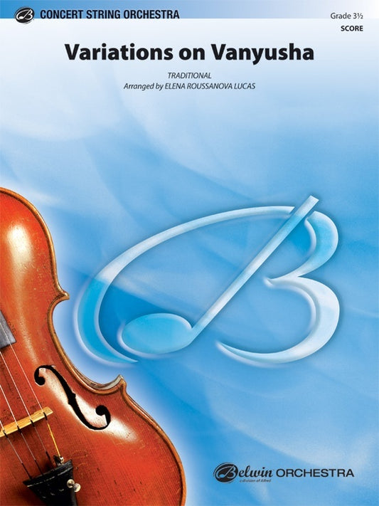 Variations on Vanyusha Vocal Sheet Music Gr 3.5