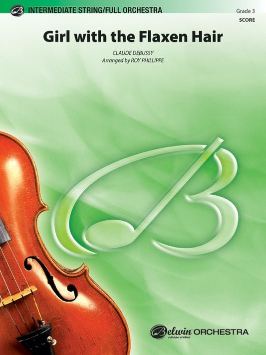 Girl With The Flaxen Hair Full Orchestra Gr 3 Conductor Score