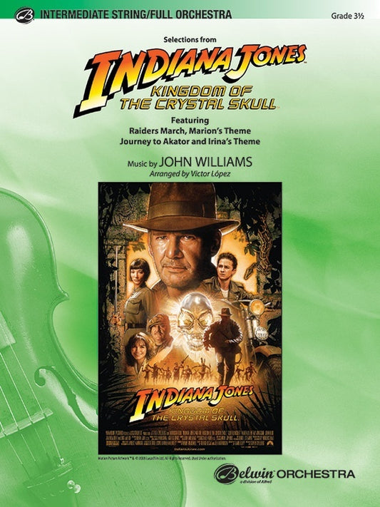 Indiana Jones Kingdom of the Crystal Skull Full Orchestra Sheet Music Grade 3.5