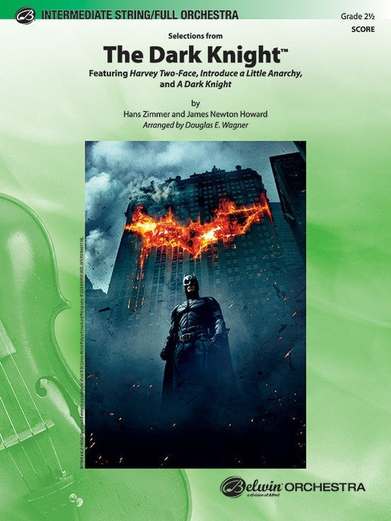 Dark Knight Selections Full Orchestra Gr 2.5 Conductor Score