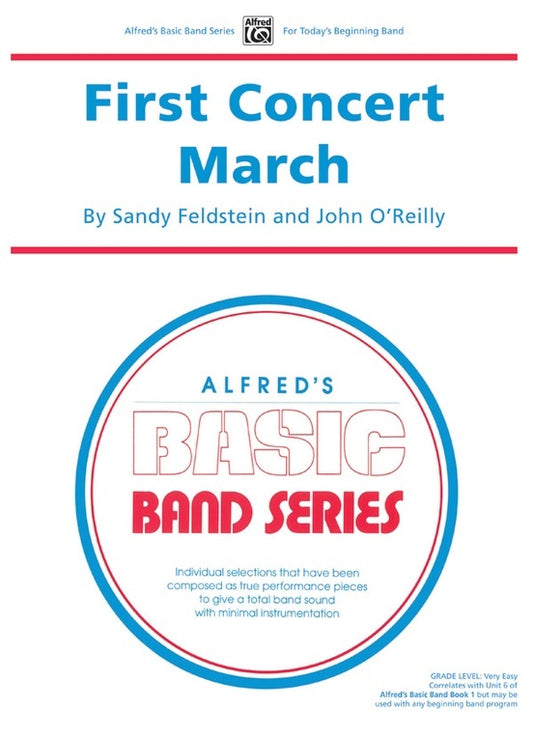 First Concert March Concert Band Gr 1