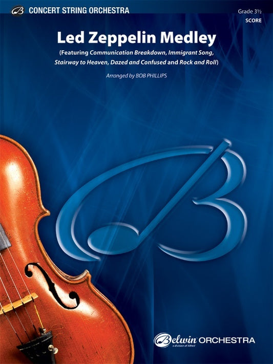 Led Zeppelin Medley String Orchestra Gr 3.5