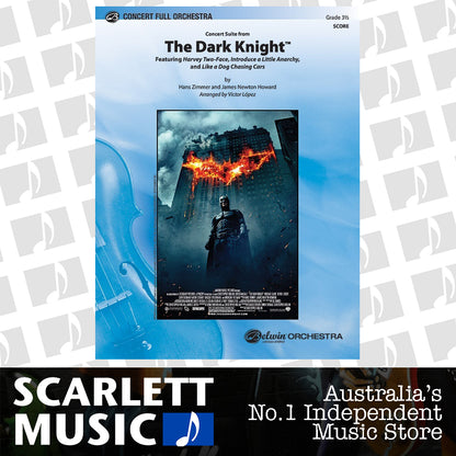 Dark Knight Concert Suite Full Orchestra Gr 3.5 Score — view 2