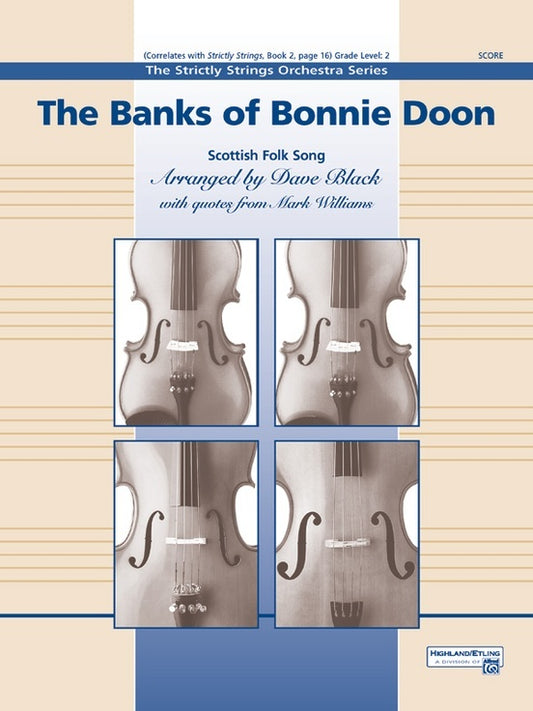 Banks of Bonnie Doon String Orchestra Grade 2 Conductor Score