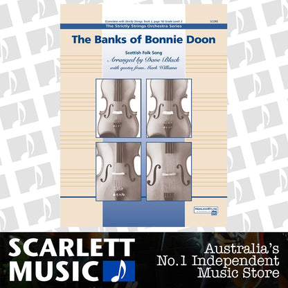 Banks of Bonnie Doon String Orchestra Grade 2 Conductor Score — view 2
