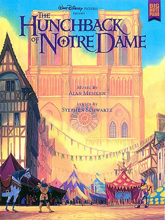 Hunchback Of Notre Dame Big Note Piano