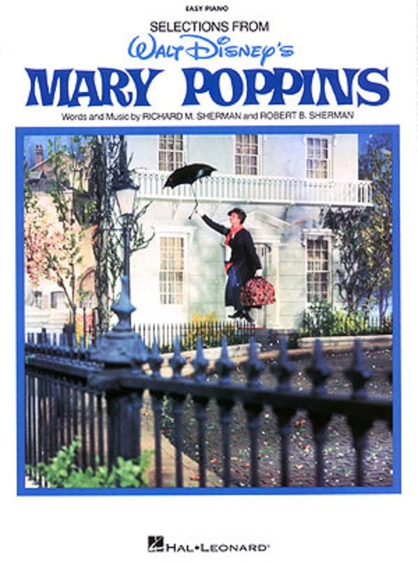 Mary Poppins Selections Easy Piano (Hal Leonard)