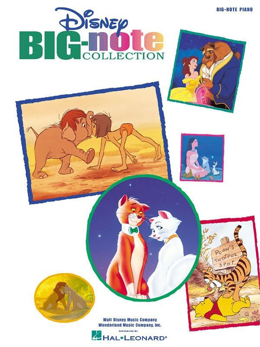 Disney Big Note Collection — Big Note Piano Songbook (Hal Leonard)