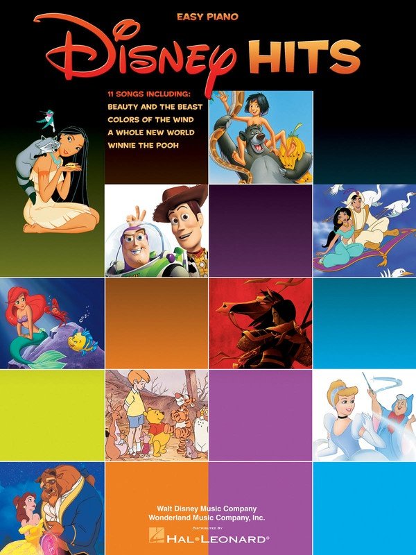 Disney Hits Easy Piano (Hal Leonard)