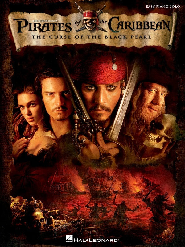 Pirates Of The Caribbean Easy Piano Solo (Softcover Book)