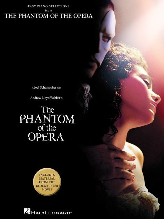 The Phantom of the Opera Movie — Easy Piano Selections (Hal Leonard)