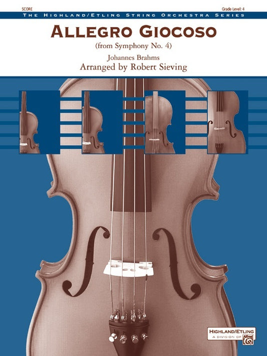 Allegro Giocoso String Orchestra Grade 4 Conductor Score