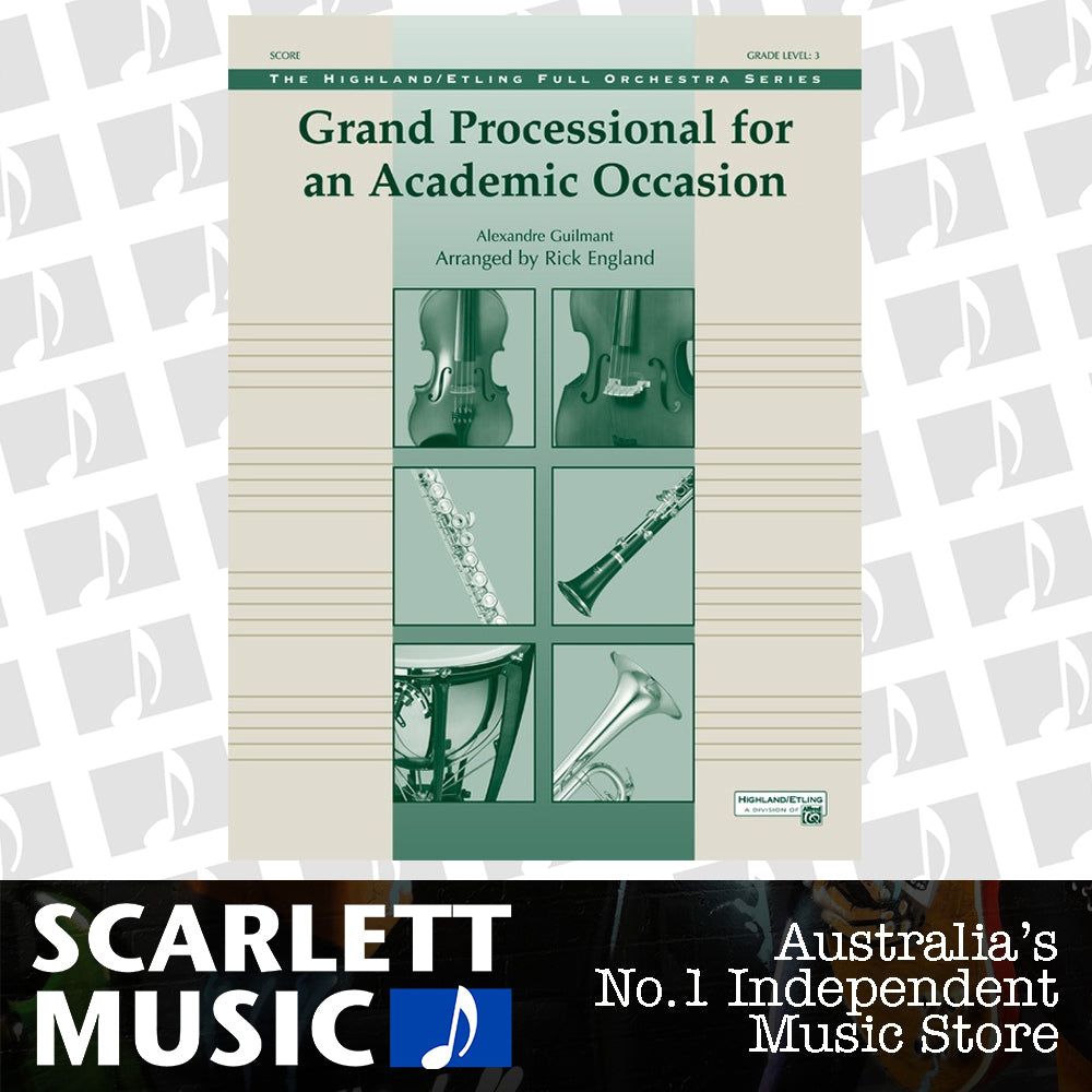 Grande Processional For Academic Occasion Full Orchestra Gr 3 — view 2