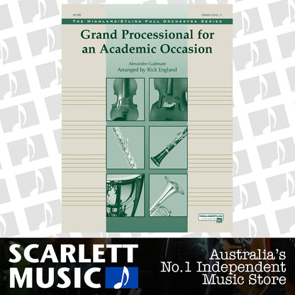 Grande Processional Full Orchestra Gr 3 Score — view 2