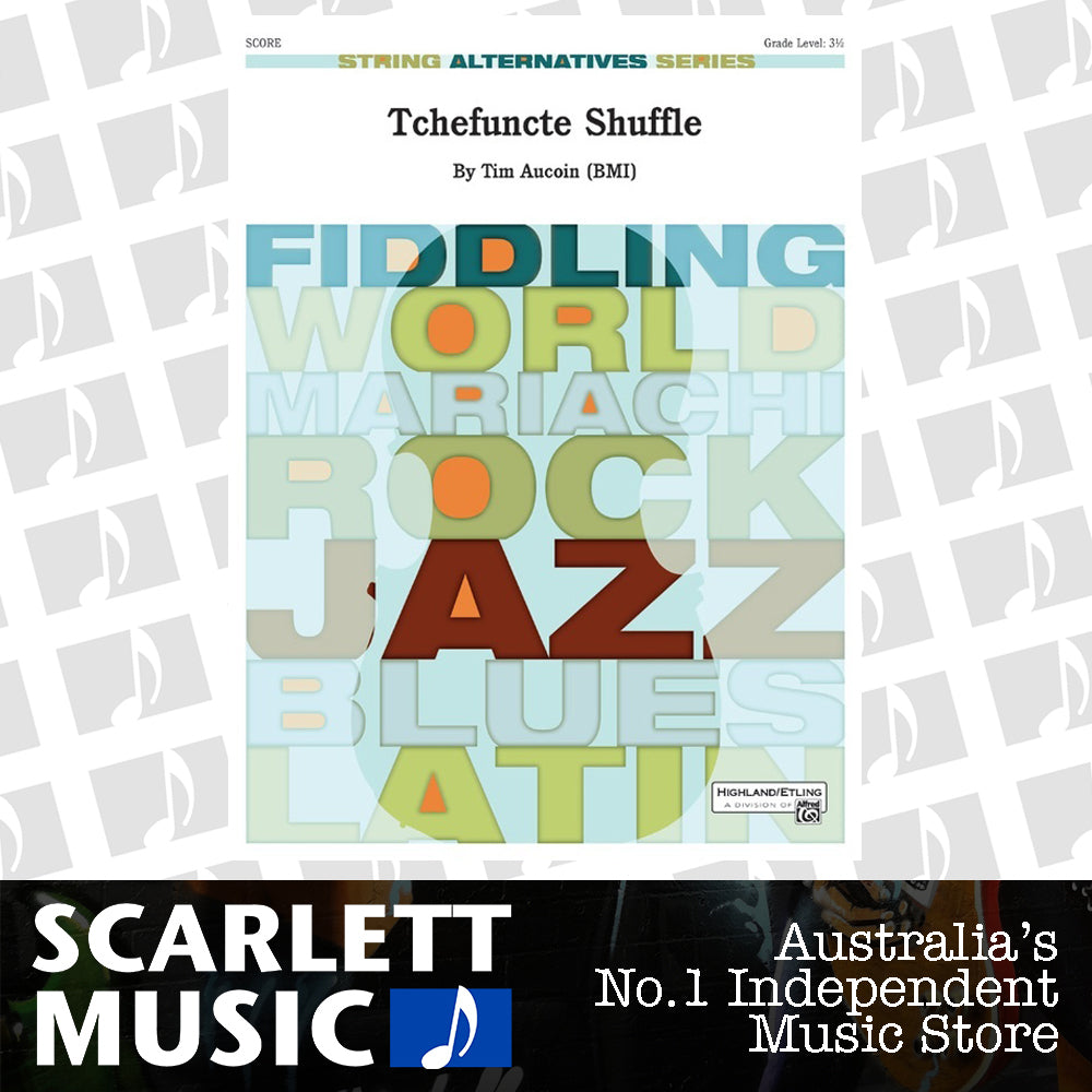 Tchefuncte Shuffle String Orchestra Grade 3.5 Conductor Score — view 2