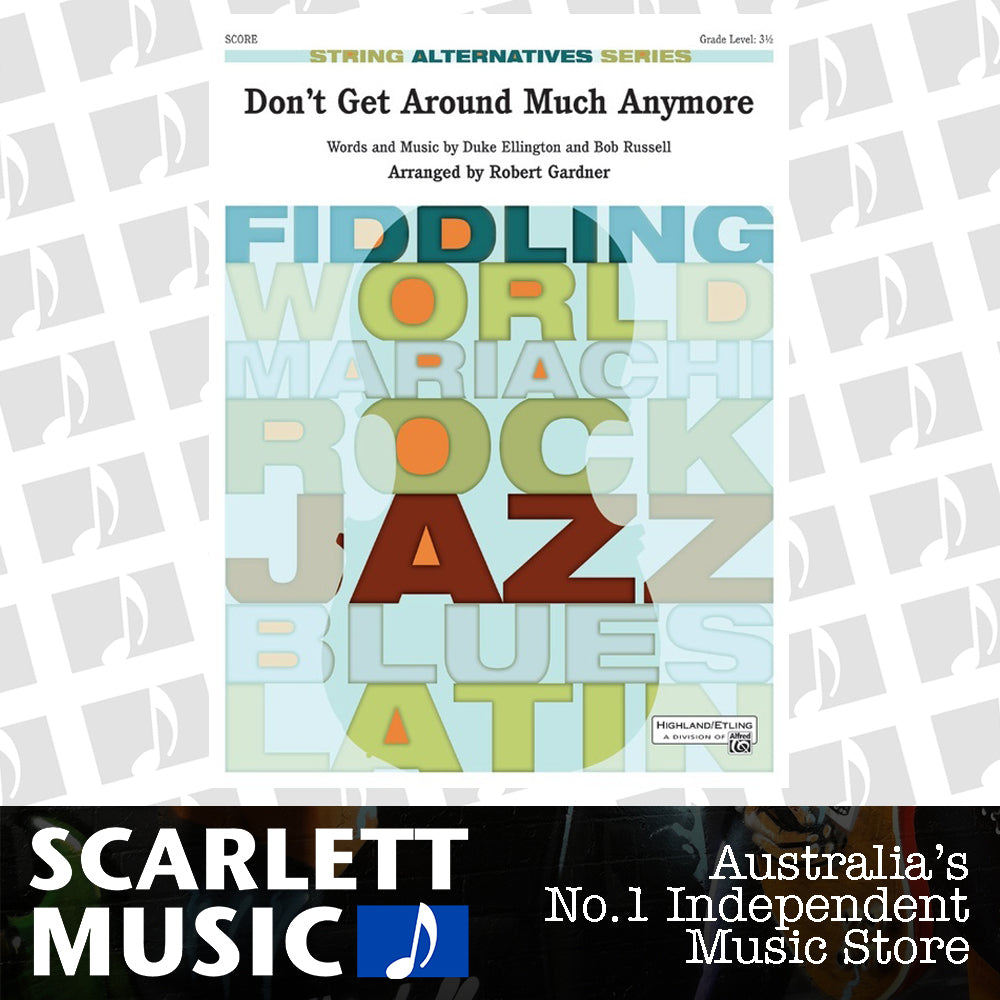 Don't Get Around Much Anymore String Orchestra Gr 3.5 — view 2