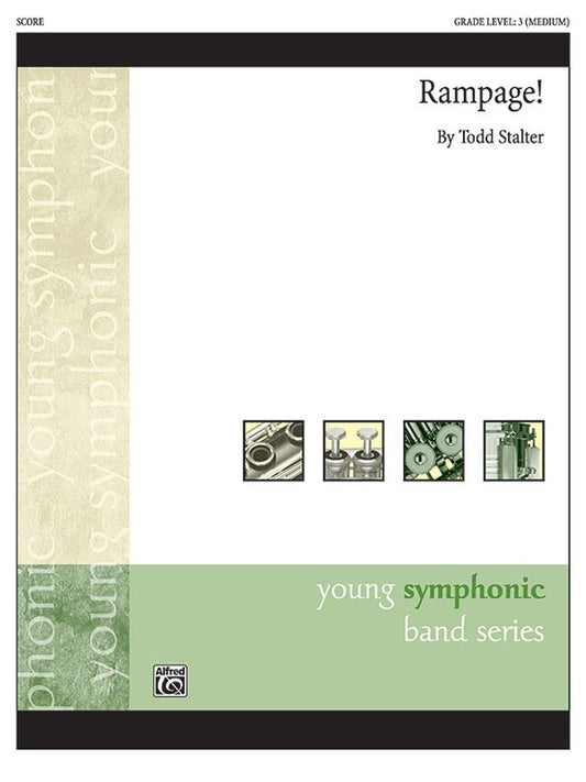 Rampage Concert Band Gr 3 Conductor Score