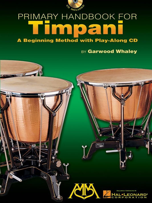 Primary Handbook for Timpani — Book/CD — Garwood Whaley (Meredith Music)