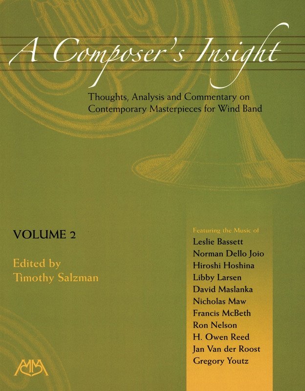 Composer's Insight, Vol. 2 (Meredith Music Resource)