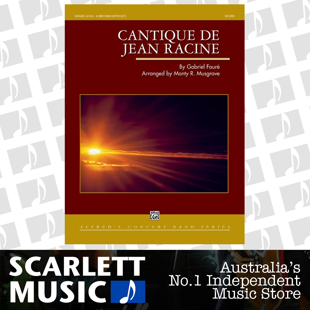 Cantique De Jean Racine Concert Band Gr 4 Conductor Score — view 2