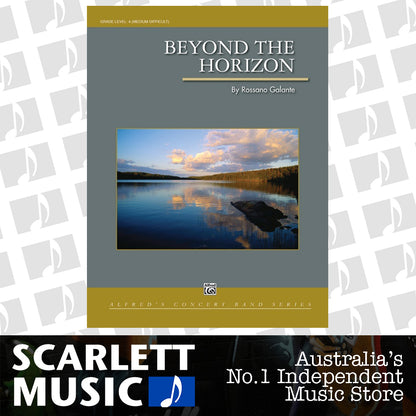 Beyond the Horizon Concert Band Sheet Music Grade 4 — view 2