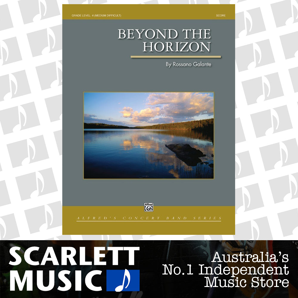 Beyond the Horizon Concert Band Grade 4 Conductor Score — view 2