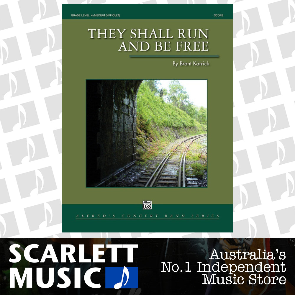 They Shall Run and Be Free Concert Band Grade 4 Conductor Score — view 2