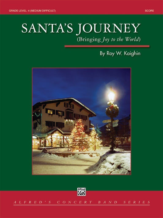 Santas Journey Concert Band Sheet Music Grade 4