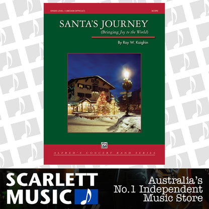 Santas Journey Concert Band Sheet Music Grade 4 — view 2