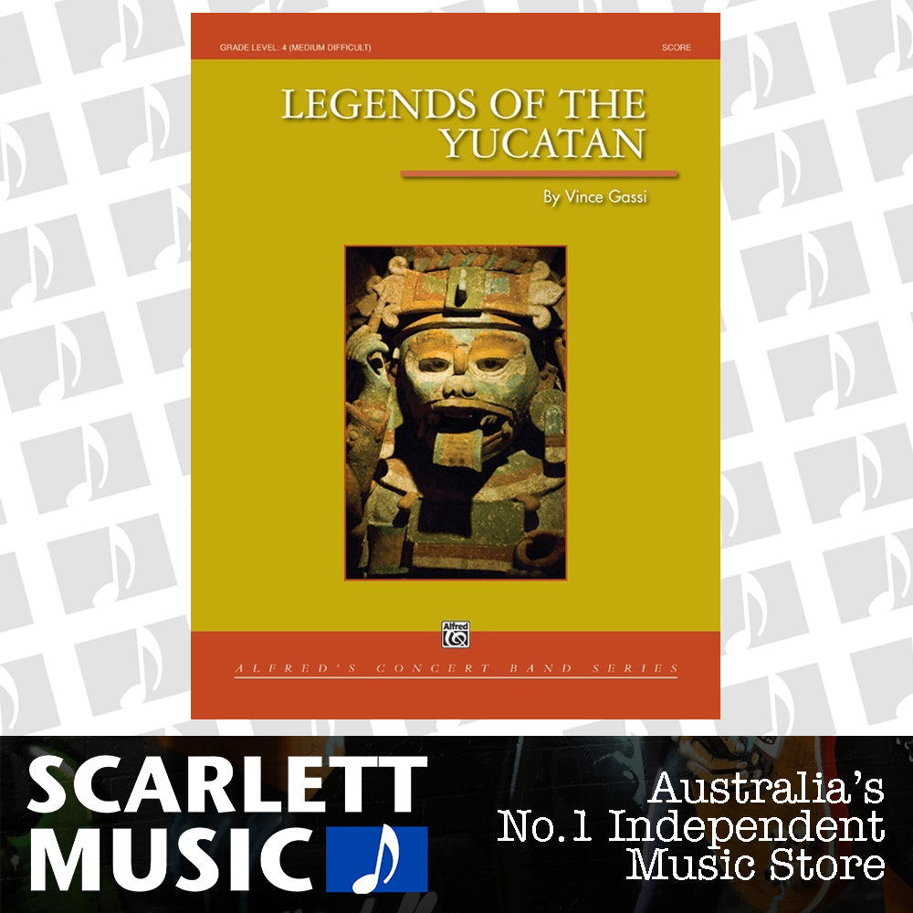 Legends Of The Yucatan Concert Band Gr 4 Score — view 2