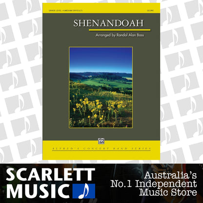 Shenandoah Concert Band Grade 4 Conductor Score — view 2